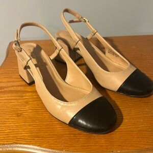 Madden girl sling back shoes size 7.5